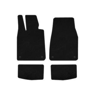Textil Fußmatten Deluxe (2021-, Schwarz)