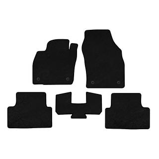 Textil Fußmatten Deluxe (Schwarz)