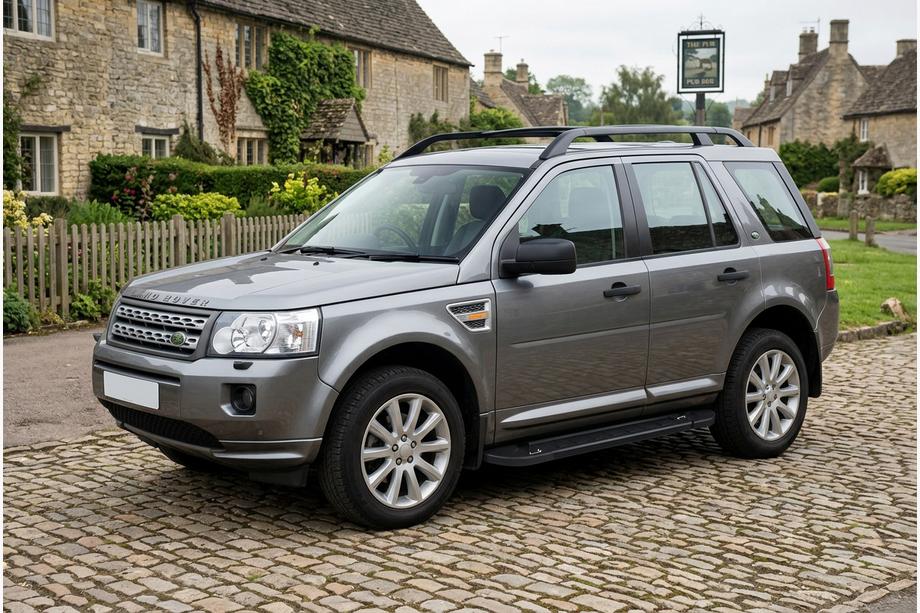 Land Rover Freelander II 2006–2014 Seitenschweller RedLine Black (2 Stk., Aluminium) Image