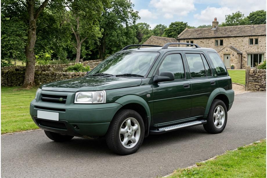 Land Rover Freelander I 1997-2006 Trittbretter Allmond Grey (2 Stk., Alu) Foto 1