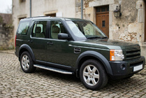 Land Rover Discovery III 2004–2009 Seitenschweller Tayga Grey (2 Stk., Aluminium) Foto 1
