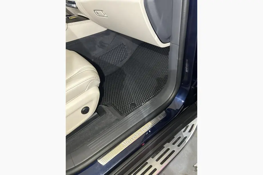 Mercedes GLS X167 2019- EVA Fußmatten (3 Reihen, Schwarz) Image
