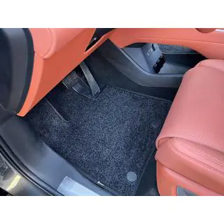 Textil Fußmatten Premium (2 Reihen, Schwarz) Foto 1