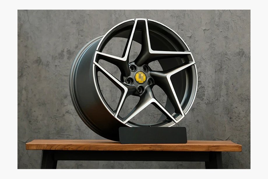 Ferrari 488 GTB 2015-2019 Geschmiedete OEM Felgen R20 V4 (4 Stk) Image