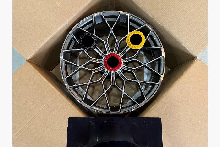 Lamborghini Huracan 2014- Geschmiedete OEM Felgen R20 R21 V1 (4 Stk) Foto 10