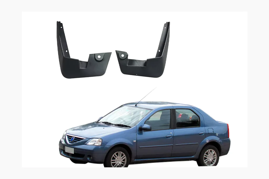 Dacia Logan I 2005-2008 Vordere Premium Schmutzfänger (2 Stk) Image