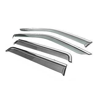 Windabweiser mit Chromleiste Niken Luxury (4 Stk) Land Rover Freelander II 2006–2014 Foto 2