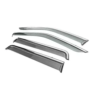 Windabweiser mit Chromleiste Niken Luxury (4 Stk) Land Rover Freelander II 2006–2014 Foto 2