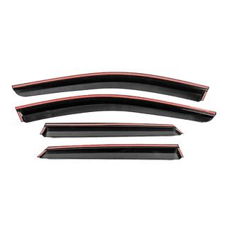 Windabweiser mit Chromleiste Niken Luxury (4 Stk) Mitsubishi ASX 2023- Foto 4