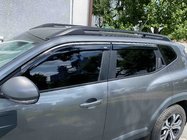 Renault Duster 2024- Windabweiser mit Chromleiste Niken Luxury (4 Stk) Foto 5