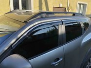 Renault Duster 2024- Windabweiser mit Chromleiste Niken Luxury (4 Stk) Foto 1