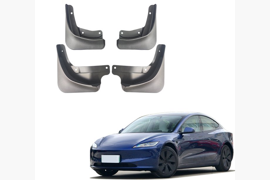 Tesla Model 3 2017- Original Premium Schmutzfänger (2023+, 4 Stk) Image