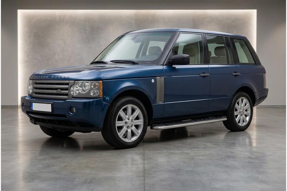 Range Rover III L322 2002-2012 Trittbretter Maydos V1 (2 Stk., Aluminium & Edelstahl) Image