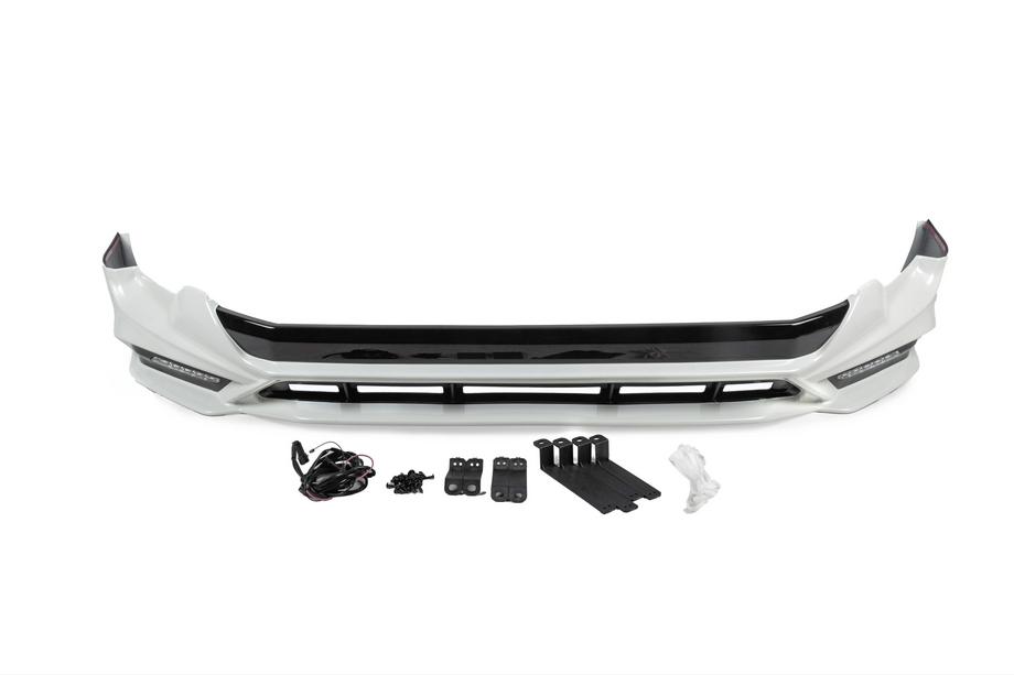 Toyota Land Cruiser Prado 150 2009-2023 Frontstoßstangenlippe TRD (2017-) Schwarz Foto 6
