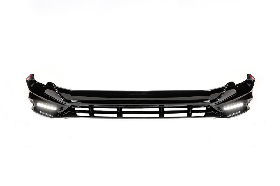 Toyota Land Cruiser Prado 150 2009-2023 Frontstoßstangenlippe TRD (2017-) Schwarz Foto 5