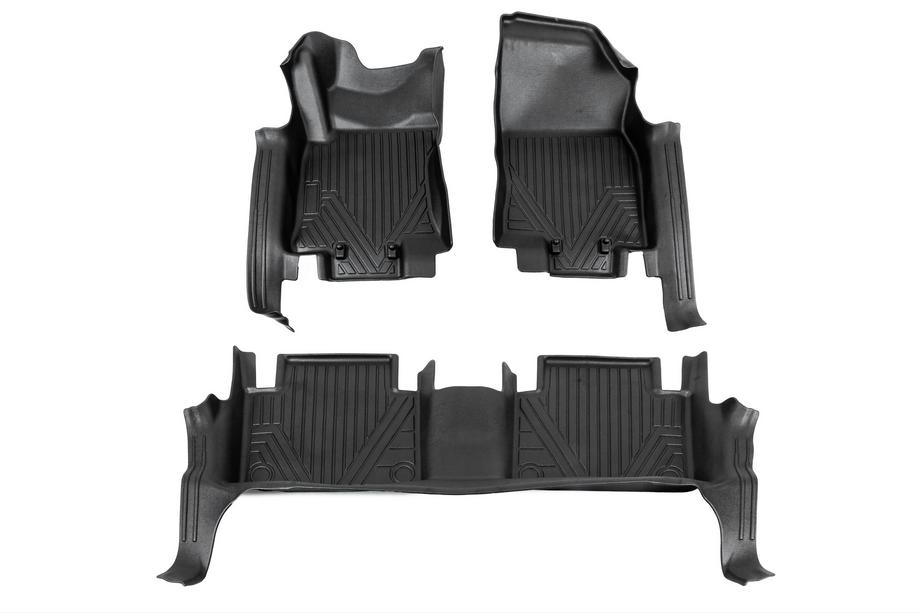 Nissan X-trail T32/Rogue 2014-2021 Gummimatten Niken Luxury 3D (Für X-Trail, 3-teilig) Foto 1