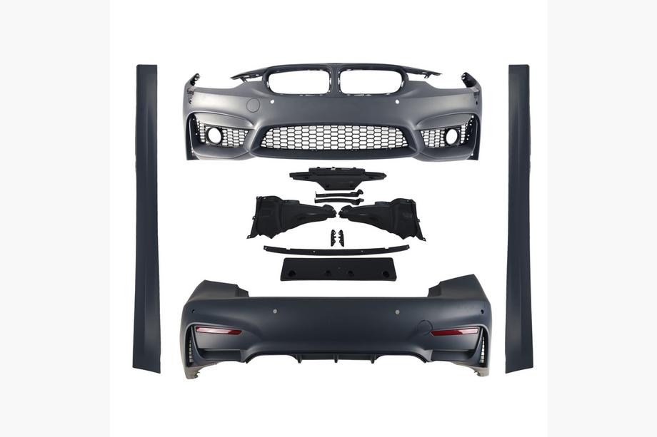 BMW 3 Series F30/F31 2012-2019 Bodykit-Set (F80 M3, mit Nebelscheinwerfer-Aussparungen) Foto 2