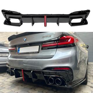 Heckdiffusor mit Endrohrblenden im BMP-Style (für M-Sport/M5 F90) Foto 1