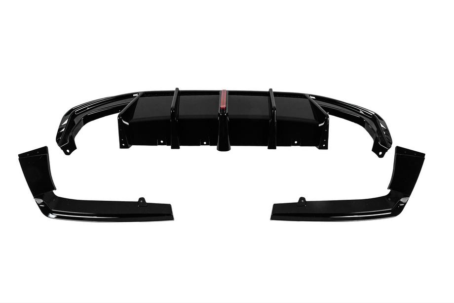 BMW 5er G30/G31 2017–2023 Heckdiffusor mit Endrohrblenden im BMP-Style (für M-Sport/M5 F90) Foto 10
