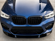 BMW X3 G01 2018- Frontlippe 3D (für F97 2018-2022, Schwarz Glanz) Foto 2