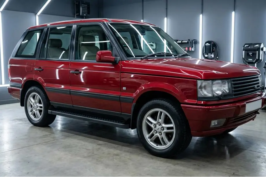 Range Rover II P38A 1997-2002 Trittbretter Allmond Black (2 Stk., Aluminium) Image