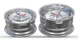 Chevrolet Bel Air 1961–1964 Geschmiedete OEM Felgen R18 R20 (4 Stk) Foto 13