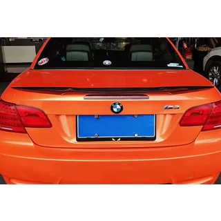 M4-Style Heckspoiler (für E93, Schwarz Glanz)