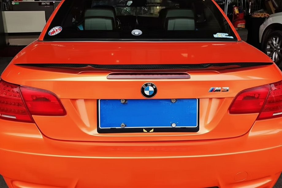 BMW 3 Series E92/E93 2006–2013 M4-Style Heckspoiler (für E93, Schwarz Glanz) Image