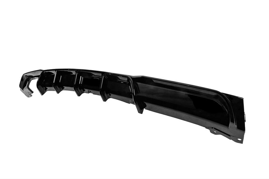 BMW 3 Series F30/F31 2012-2019 Heckdiffusor für einseitige Doppel-Auspuffanlage (für M-Sport, ABS) Foto 2