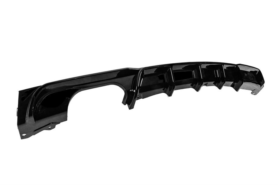 BMW 3 Series F30/F31 2012-2019 Heckdiffusor für einseitige Doppel-Auspuffanlage (für M-Sport, ABS) Foto 3