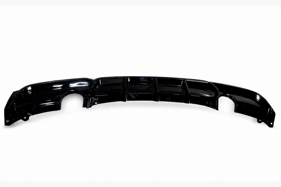 BMW 3 Series F30/F31 2012-2019 Heckdiffusor für doppelseitigen Einzelendrohr-Auspuff (für M-Sport, ABS) Foto 6