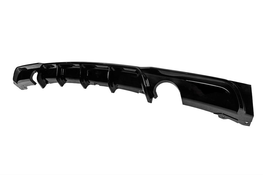 BMW 3 Series F30/F31 2012-2019 Heckdiffusor für doppelseitigen Einzelendrohr-Auspuff (für M-Sport, ABS) Foto 2