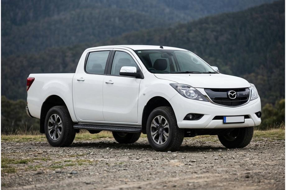 Mazda BT-50 2012- Seitenschweller Bosphorus Black (2 Stk., Aluminium) Image