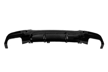 BMW 3 Series E90/E91 2005-2011 Heckdiffusor für doppelseitige Doppelabgasanlage (für M-Sport, ABS) Foto 4