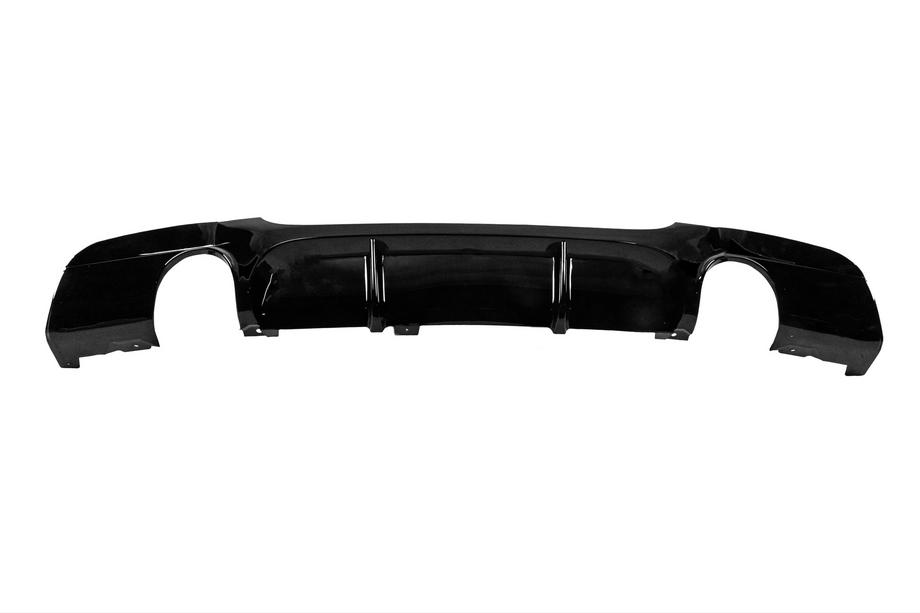 BMW 3 Series E90/E91 2005-2011 Heckdiffusor für doppelseitigen Einzelendrohr-Auspuff (für M-Sport, ABS) Foto 5