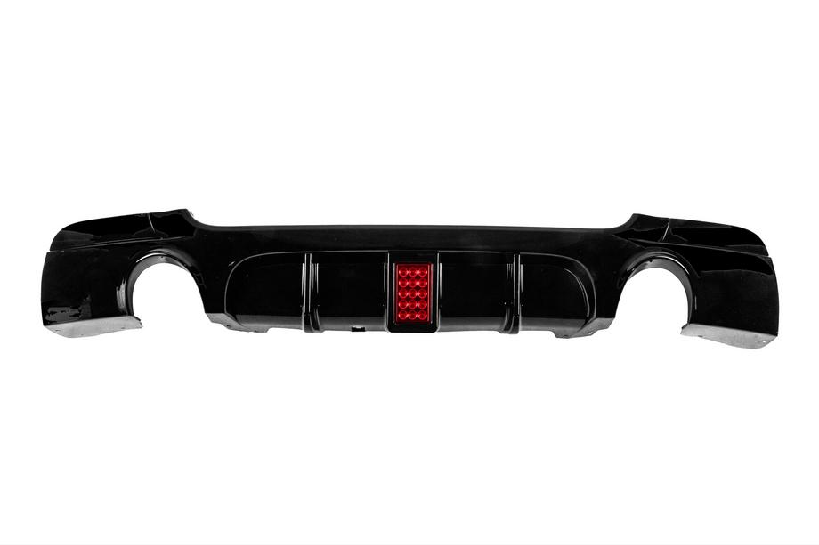 BMW 3 Series E92/E93 2006–2013 Heckdiffusor für doppelseitigen Einzelendrohr LED (für M-Sport, ABS) Foto 1