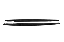 BMW 5er G30/G31 2017–2023 Schwellerabdeckungen ABS (für M-Sport/M5 Schweller, Schwarz Glanz) Foto 2