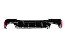 BMW 5er G30/G31 2017–2023 Heckstoßstangen-Diffusor LCI-Style (für M-Sport/M5 F90, ABS) Foto 2