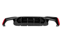 BMW 5er G30/G31 2017–2023 Heckstoßstangen-Diffusor LCI-Style (für M-Sport/M5 F90, ABS) Foto 5