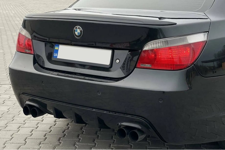 BMW 5 Series E60/E61 2003-2010 Heckdiffusor (für M-Sport, ABS) Image