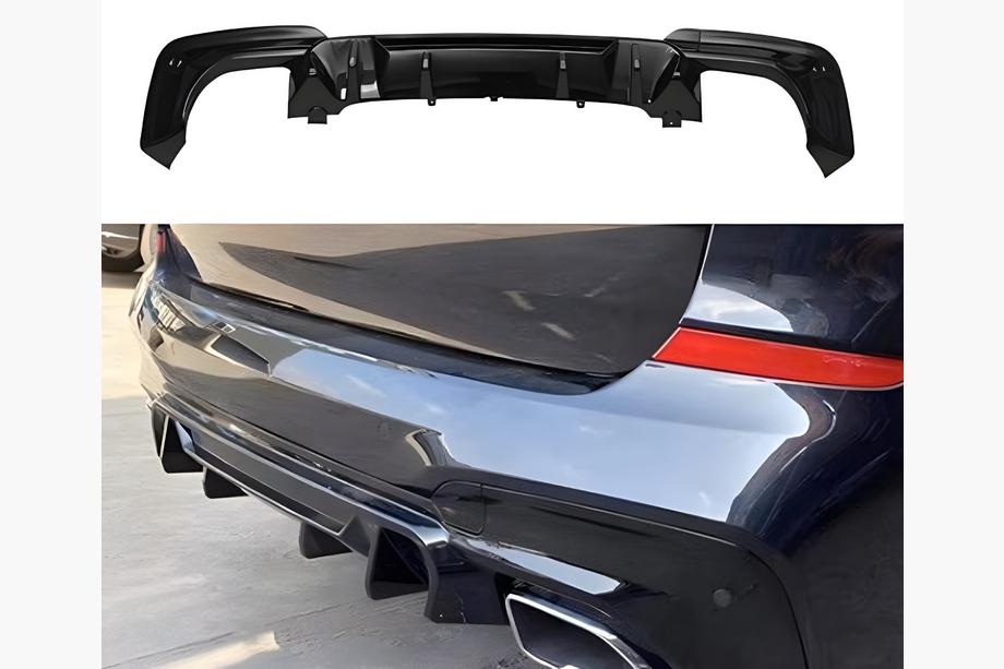 BMW X3 G01 2018- Heckstoßstangen-Diffusor CS-Style (für M-Sport 2018-2021, ABS) Image