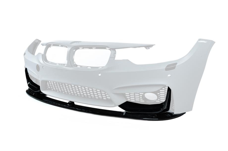 BMW 3 Series F30/F31 2012-2019 Frontlippe BM (für M3-LOOK, Schwarz Hochglanz) Foto 1
