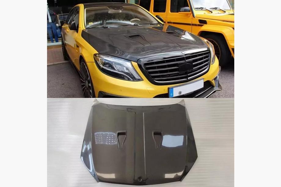Mercedes S-class W222 2013-2022 Motorhaube (Carbon) Image