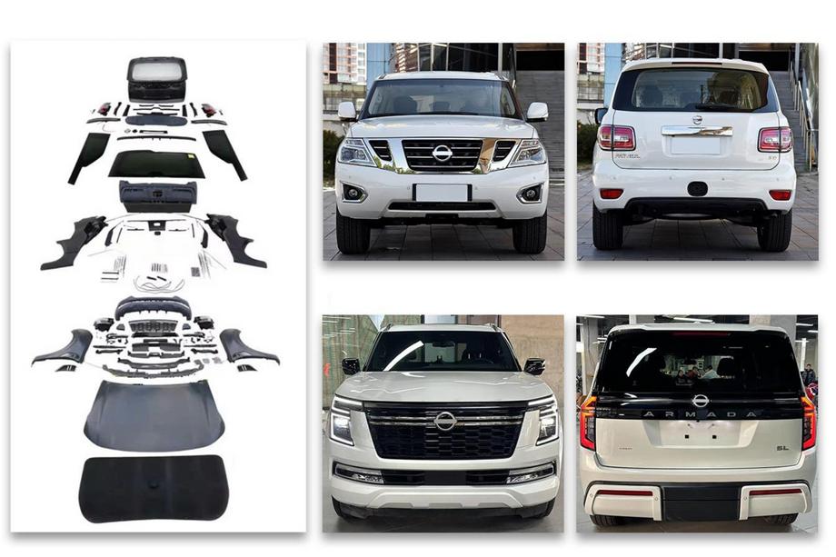 Nissan Armada 2016-2024 Facelift-Umrüstkit für Armada Y63 2025 Foto 2