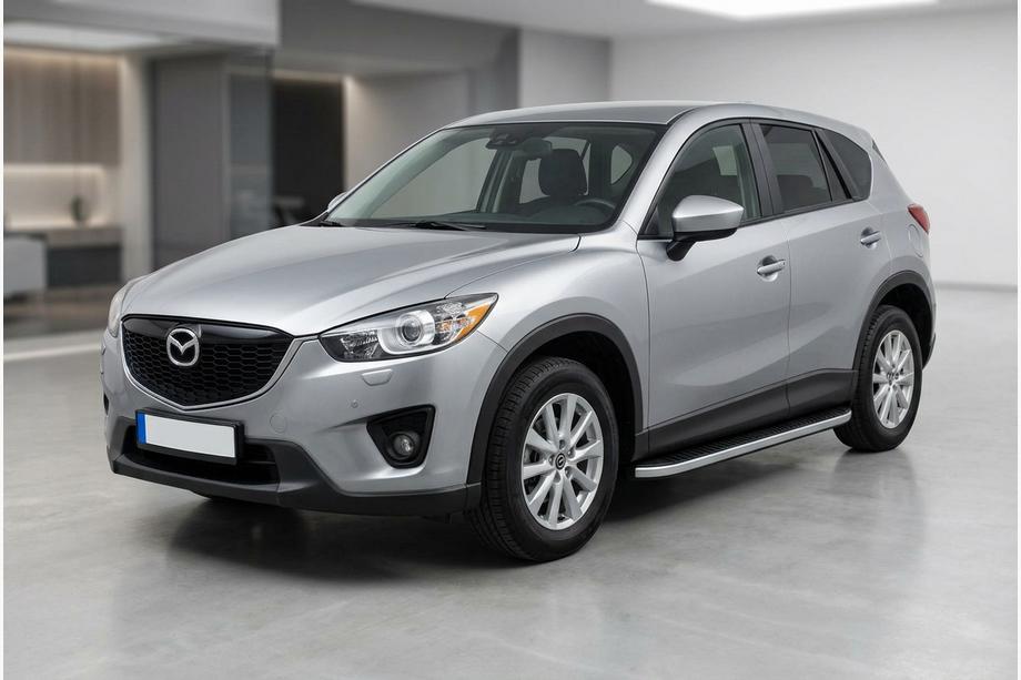Mazda CX-5 2012-2017 Seitenschweller Tayga Grey (2 Stk., Aluminium) Image