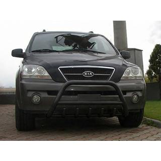 Frontschutzbügel WT003 Schwarz (Edelstahl) Kia Sorento I BL 2002-2009 Foto 2