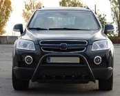 Chevrolet Captiva 2006-2019 Frontbügel WT003 Schwarz (Edelstahl) Foto 1
