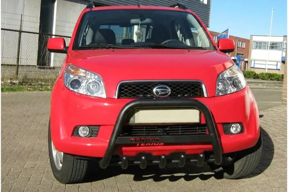 Daihatsu Terios 2006-2017 Frontbügel WT004 Schwarz (Edelstahl) Image