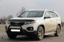 Kia Sorento II XM 2009-2014 Frontschutzbügel WT003 Schwarz (Edelstahl) Foto 2