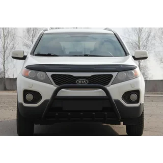 Frontschutzbügel WT003 Schwarz (Edelstahl) Kia Sorento II XM 2009-2014 Foto 1